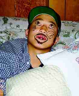 aron, victim of raiding